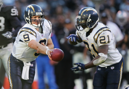 The San Diego Chargers Strike It Rich in 2001 with Tomlinson and Brees