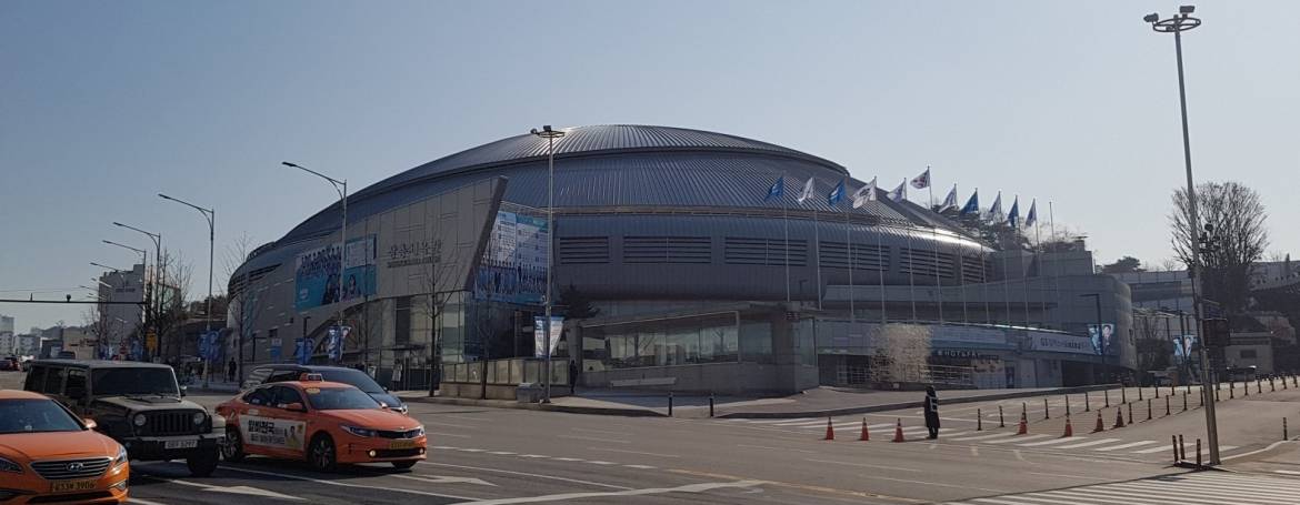 Seoul’s Venerable Jangchung Arena