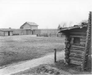 1936 Fort Parker restoration