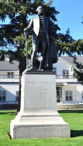 Statue of George Washington in Portland