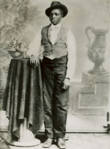 George Washington Carver as a teenager