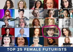 Professor Park and 24 other female futurists
