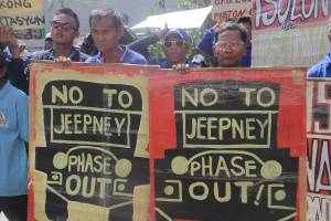 No to jeepney phaseout