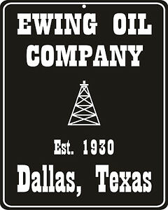 Ewing Oil sign from Dallas TV show